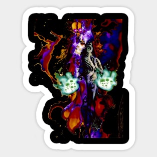 The Goddess of Death Sticker